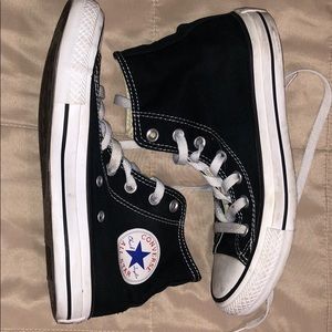 Black Hightop Converse